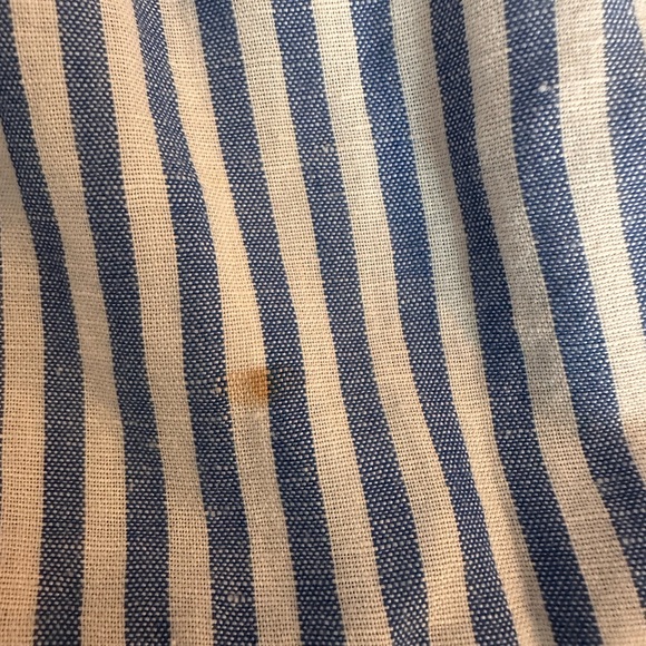 Blue and White Striped Sundress - Picture 5 of 6